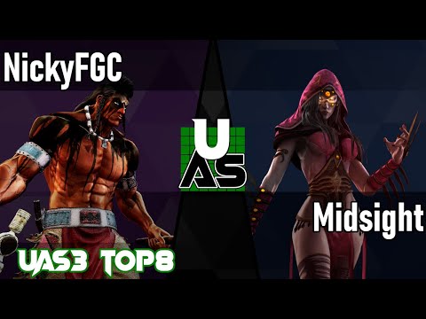 UAS3 TOP 8 - NickyFGC vs. Midsight [Match 5/14 - Winners Semifinals]