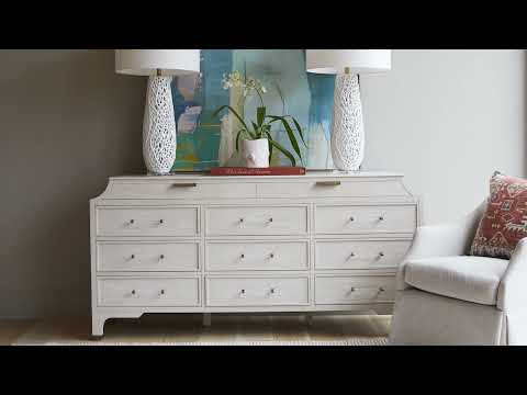 Alexandra Cerused White Dresser from Gabby | Coleman Furniture