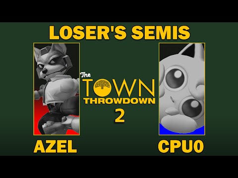 Azel (Fox) vs CPU0 (Puff) | Loser's Semis | The Town Throwdown 2