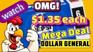 OMG! Pepsi Dollar General SECRET $1.35 Soda Deal Nobody Talks About #coupons #couponing