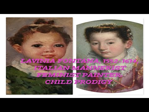 Lavinia Fontana, 1552-1614: Italian Female Renaissance Child Prodigy