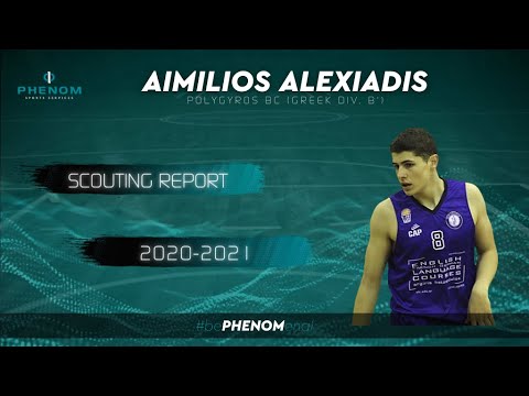 Aimilios Alexiadis || Scouting Report by Phenom Sports Services