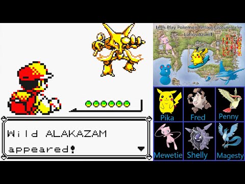 Let's Play Pokemon Yellow Capturelocke:  Part 27 - Ditto Hunting Rage