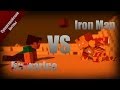 Супергеройские Битвы в Minecraft 3:Железный человек против Херобрина 