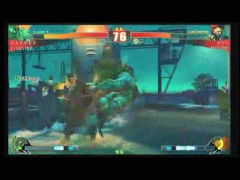 SF4:Fax Gimoto (Bl) vs Nanashi (Go) - Team Kanagawa vs Team Chiba - 17-10-2009