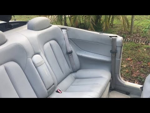 Mercedes CLK W208 rear side window regulator fix