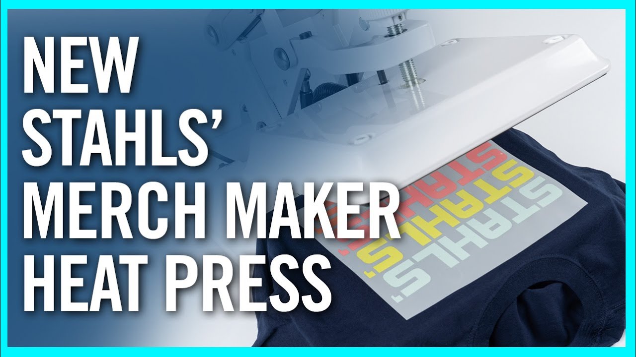 The Best Heat Press on a Budget? New STAHLS' MerchMaker™ Heat Press