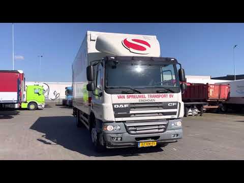 DAF 65 CF 220 closed box 2012 our ref 28550