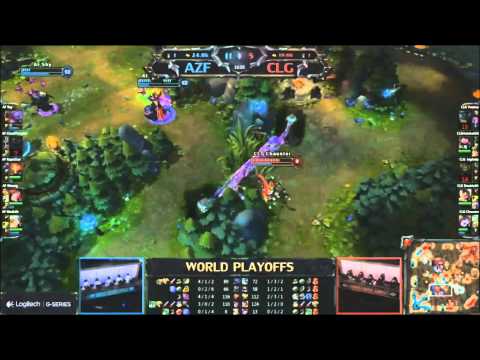 Clg.NA vs Azubu Frost (only kills)