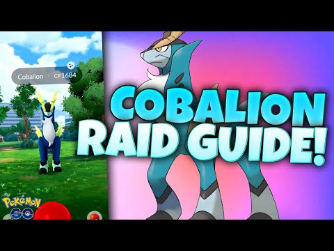 THIS RAID IS EASY!!  Pokémon GO Cobalion Raid Guide!  Best Counters and Strategies!!