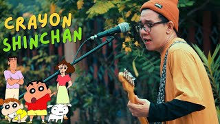 Download lagu Crayon Shinchan Opening Bahasa Indonesia/Japanese (Pop Punk/Rock Cover by Fazil R) mp3