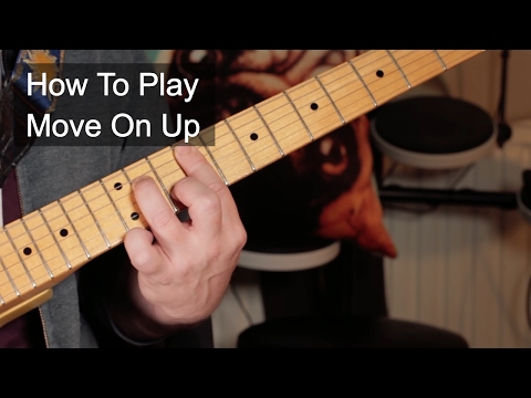 'Move On Up' Curtis Mayfield Guitar Lesson