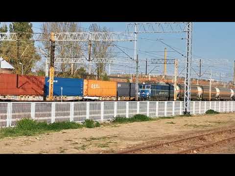 przelot przez Zieloną Górę Gł pkp cargo EU07-1506 w Stronę Rzepina