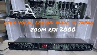 Video thumbnail for efek vocal legend zoom rfx 2000 made in japan by HRJ PRO