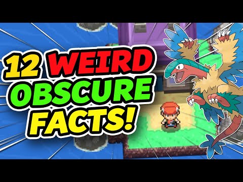 12 WEIRD Obscure Pokemon Facts You DON'T Know!