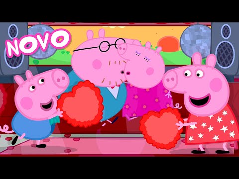 Capa de Peppa Pig Português Brasil | Dia dos Namorados Limusine Discoteca | NOVO Contos da Peppa Pig