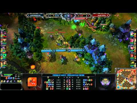 Team Dignitas UK vs Smart people Map 2 - EUW Challenger Series #11