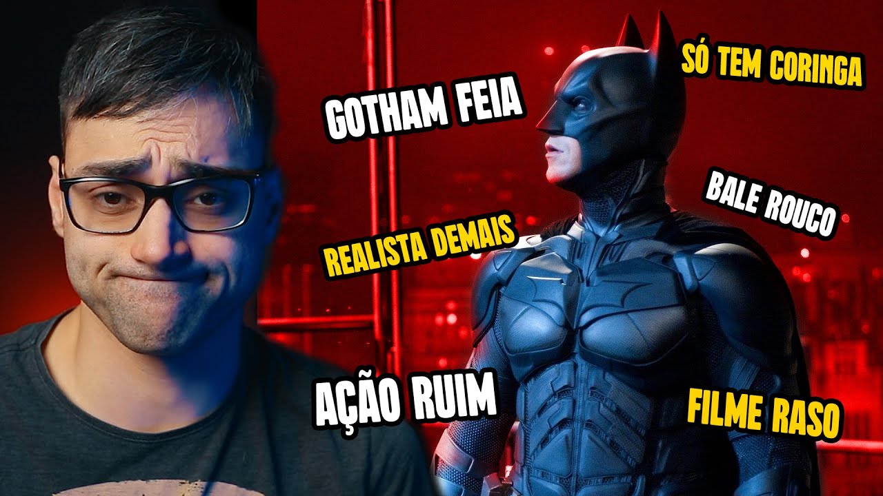 ENVELHECEU MUITO MAL? PRECISAMOS FALAR SOBRE BATMAN do NOLAN e a INTERNET