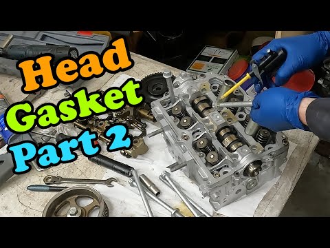 2006-2010 Subaru Forester EJ25 Head Gasket Replacement Install (How To)