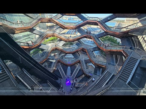 The inside of hudson Yards Vessel is truly amazing 😍 KefamC 