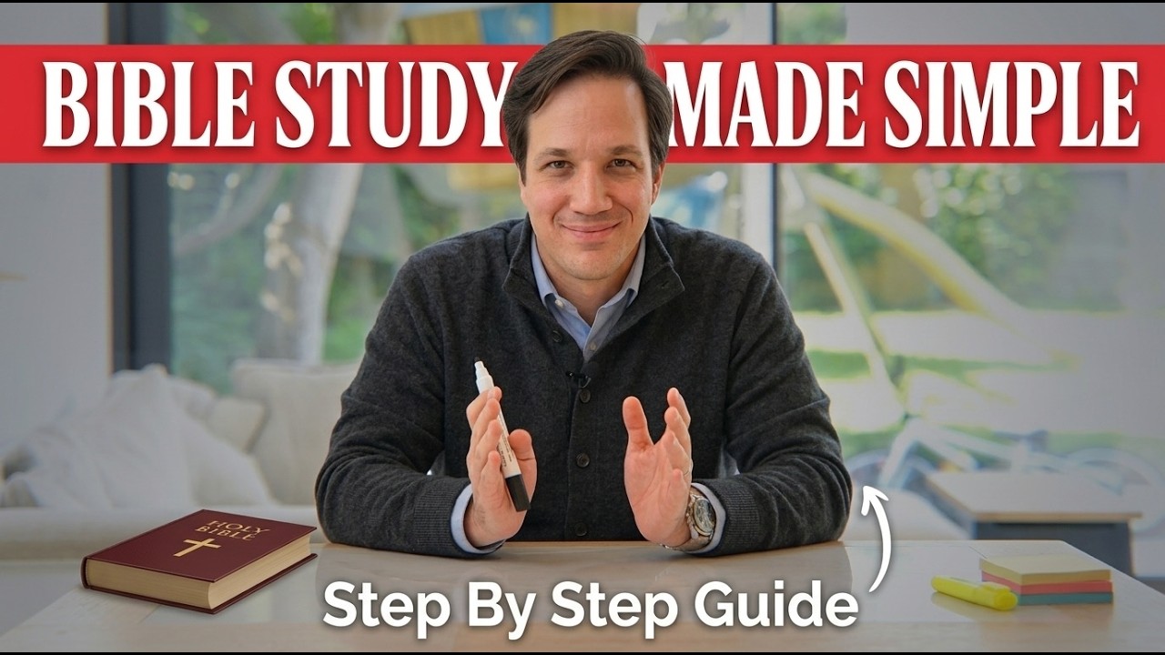 The COMPLETE Bible Study Guide for Beginners (Step by Step Tutorial)