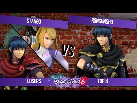 Blacklisted 6 LT8 - Stango (Zero Suit Samus, Marth) vs Rongunshu (Marth)