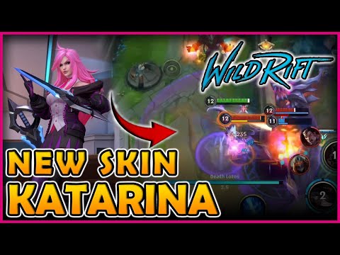 BATTLE ACADEMIA KATARINA SKIN GAMEPLAY | Worth It or Nah !?? | Wild Rift | Eryx Gaming