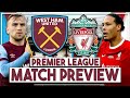 West Ham Utd v Liverpool preview | 'Lucas Paqueta deserves to be dropped but I think we can win'