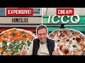 A CHEAP Vs EXPENSIVE PIZZA In LONDON