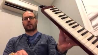 Video thumbnail for George Colligan reviews new Melodica: Yamaha P37D 37 Key Pianica by George Colligan