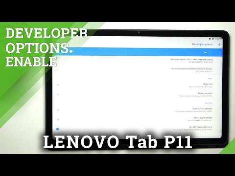 How to Enable Developer Options in Lenovo Tab P11 - Boot Manufacturer Panel