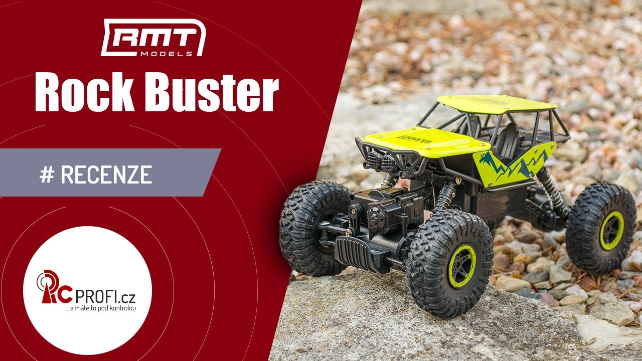 RC auto RMT Rock Buster, modrá