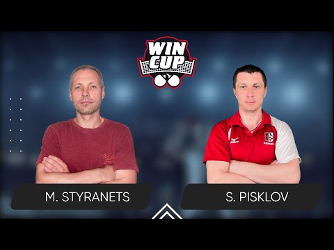 16:30 Mykhailo Styranets - Serhii Pisklov West 3 WIN CUP 15.07.2024 | Table Tennis WINCUP