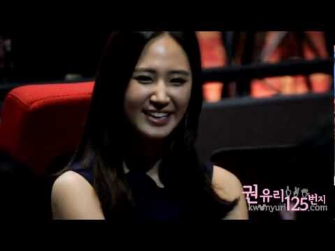 [fancam]120314 Kwonyuri125.com - Fashion King Press Conference ; Cutie Kwonyuri