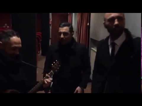 Backstage Rosario Miraggio & Mr.Hyde Capodanno Gigi D'Alessio e Friends