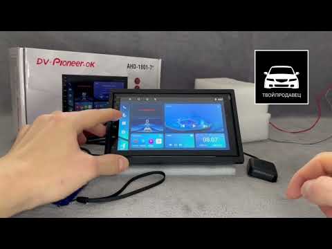Сенсорная магнитола Pioneer AHD 1801 (на 7 дюймов) - 13 Android