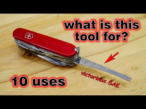 Secret Functions of the Fishing Tool in the Swiss Army Knife / 10+ uses