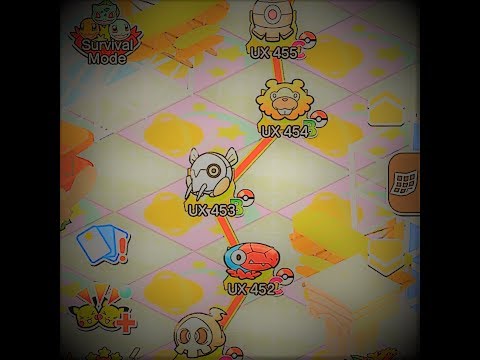 Pokemon Shuffle Main Stages UX451 to UX455