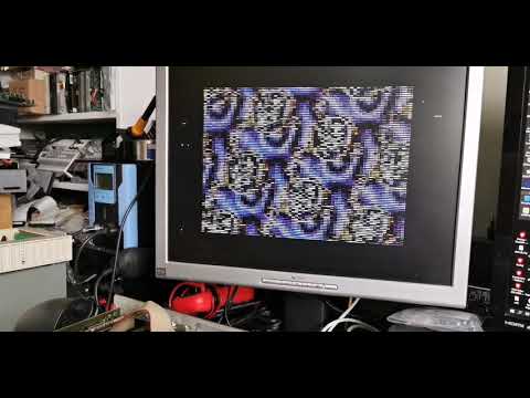 CGA composite artifact colour on a LCD display #2