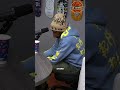 Lil Dump threw up during his interview. 😳