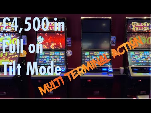 £500 FOBT Slots -The Tilt Continues, Going For Jackpots Multi Terminal Action inc Ultra Play Pt 2/2