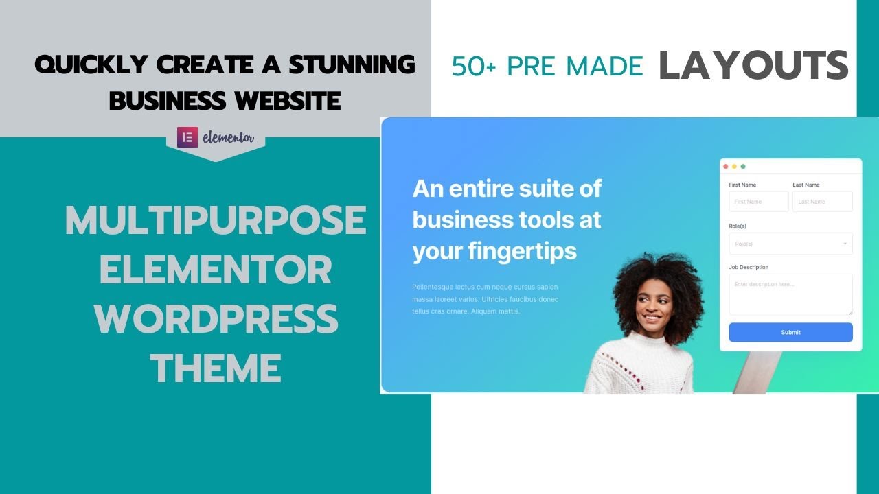 50+ Pre Made Business Website Layouts | Best  Elementor Multipurpose Theme | Vault WordPress Theme