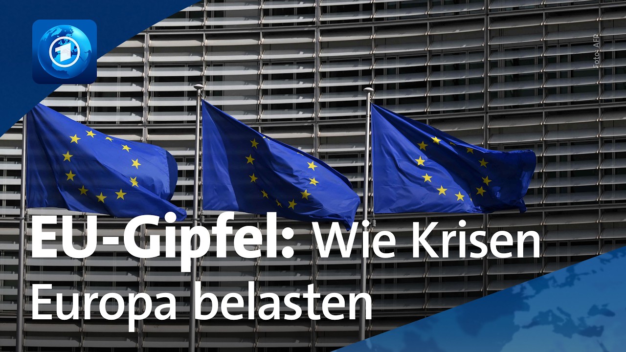 EU-Gipfel in Brüssel beschäftigt sich mit gefährdeten Ukraine-Hilfen und der Lage in Nahost