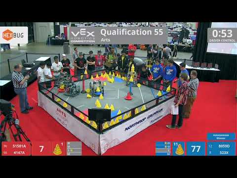 2018 VRC Arts Q55 - 51581A 4147A vs 8059D 523X - 42 to 115