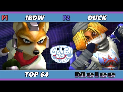 GOML 2022 Top 64 - Duck (Sheik) Vs. iBDW (Fox) SSBM Melee Tournament