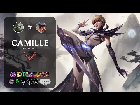 Camille Mid vs K'Sante - NA Grandmaster Patch 13.3
