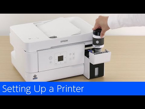 M2050 – Setting Up a Printer