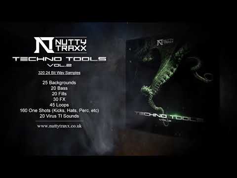 Nutty Traxx - Techno Tools Vol.2 [Dark Techno / Hard Techno Samples]