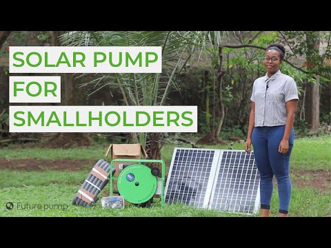 Solar Water Pump for Smallholder Farmers - The Futurepump SF2