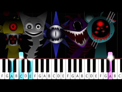 SPRUNKI - PHASE 11 Sounds - Piano Tutorial
